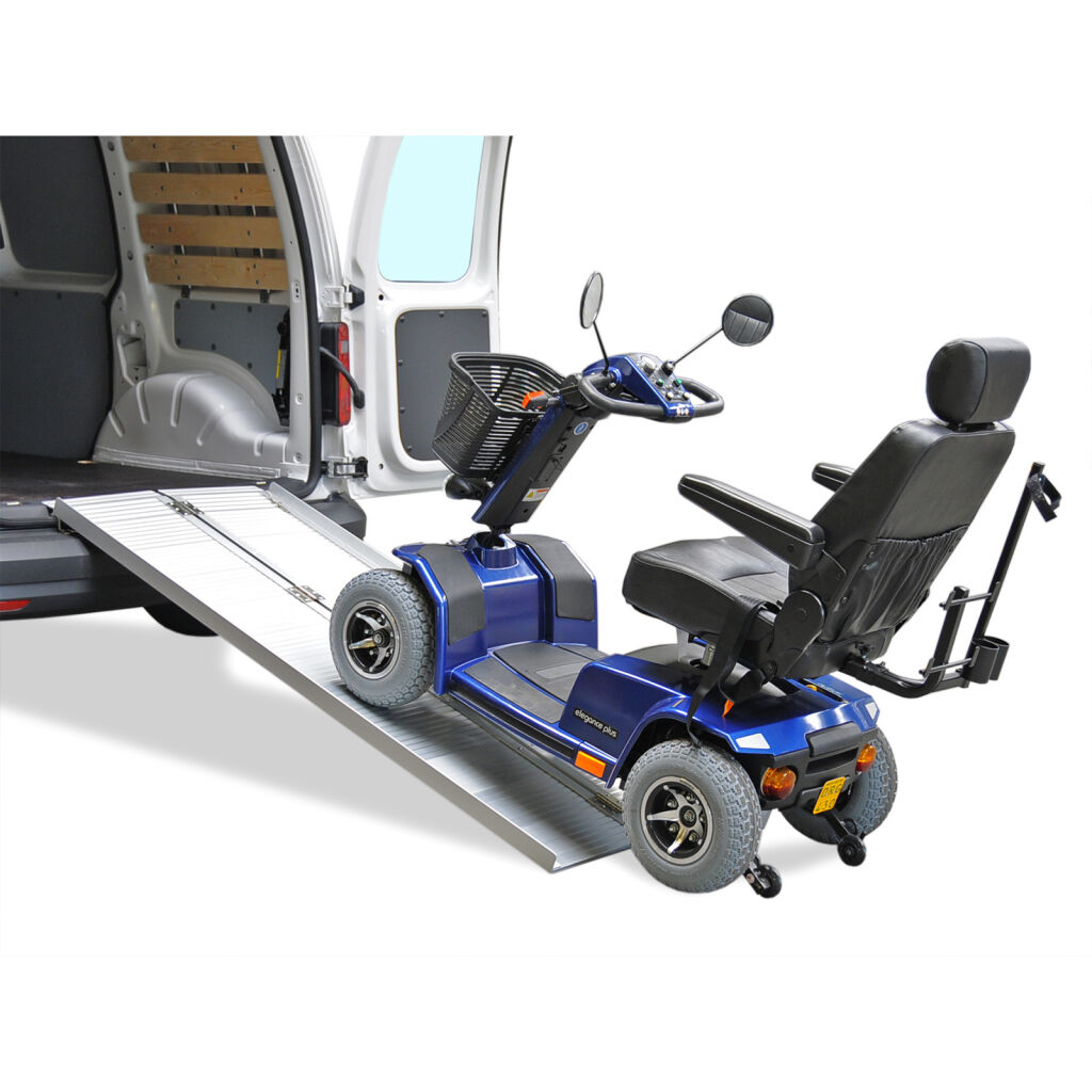 Paire de rampes d'accès de chargement pour scooters et fauteuils roulants