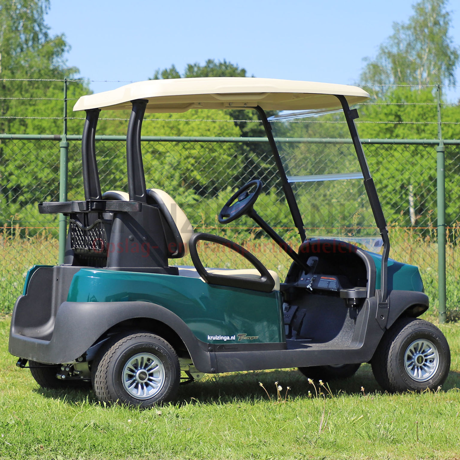 Golfkar Club Car Tempo voor 2 personen elektrisch Gebruikt ...