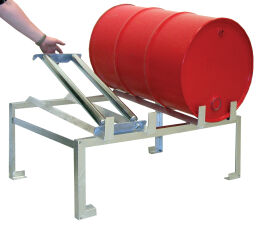 Retention basin aaccessoires turning support for 1x 60 l drum