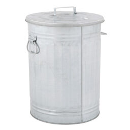 Waste bin metal waste bin with lid