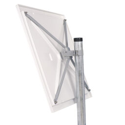 Safety mirrors traffic traffic mirror frost-proof acrylic 80x100 cm