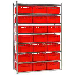 Combination set combination kit shelving rack including 21 stacking boxes e2
