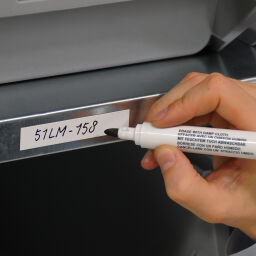 Kennzeichnungstaschen und etikettenhalter identifikationsetiketten löschbares magnetband