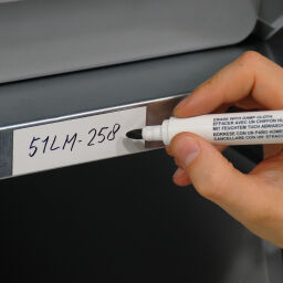 Etiket- en kaarthouders identificatielabels uitwisbare magnetische tape