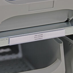 Affichage de bureau portes étiquettes magnétique
