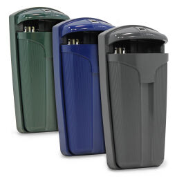 Outdoor waste bins plastic waste bin with insertion opening