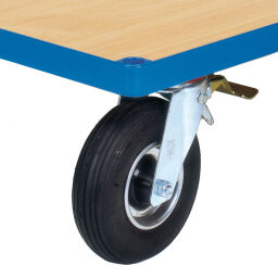 Storeroom trolleys supplement wheels with pneumatic tyres 220*70 mm