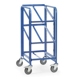 Storage trolleys fetra euro box trolley suitable for 3 euro boxes 600x400 mm
