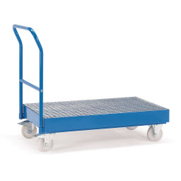 Mobile trays fetra barrel transport trolley fixed construction