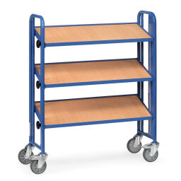 Storage trolleys fetra container trolley one-sided