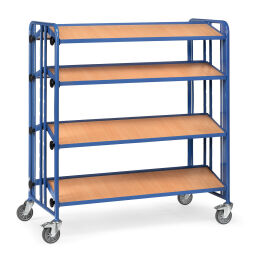 Storage trolleys fetra container trolley double-sided