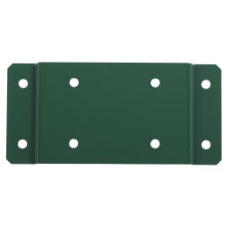 Waste sackholder accessories wall mounting plate