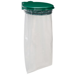 Support sac poubelle collecteur de déchets avec couvercle