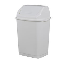 Waste bin plastic waste bin with swing lid