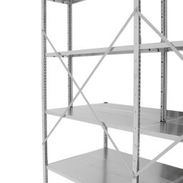 Static shelving rack accessories static shelving rack 55 cross connection