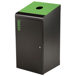 Waste bin metal waste bin waste recycling station