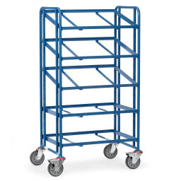 Storage trolleys fetra container trolley suitable for euro boxes 600x400 mm