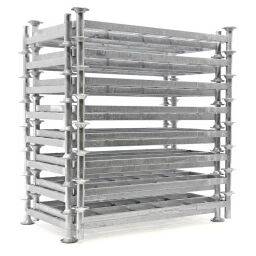 Used stacking rack mobile storage rack parcel offer