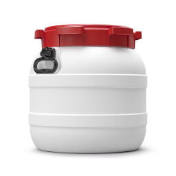 Curtec wide neck vessel un-approved 42 liter with handles