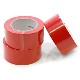 Vloermarkering en tape 50 mm x 33 m rood