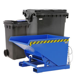 Waste container special waste container clearing set