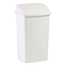 Used waste bin plastic waste bin with swing lid