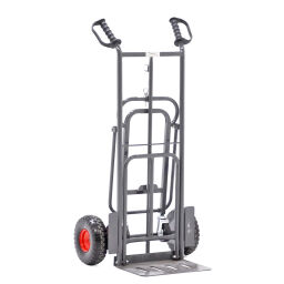 Used sack truck fold up shovel puncture-proof pu tyres 260*85 mm