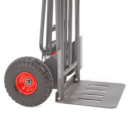 Used sack truck fold up shovel puncture-proof pu tyres 260*85 mm