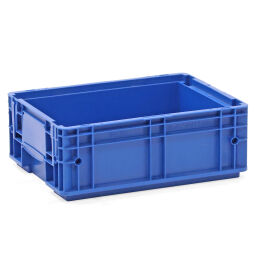 Used stacking box plastic pallet tender all walls closed + lid