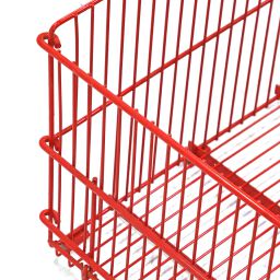 Used shoppingbasket stackable grip opening