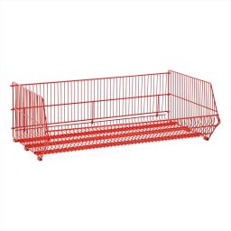 Used shoppingbasket stackable grip opening