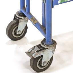 Used shelved trollyes shelved trolley push handle