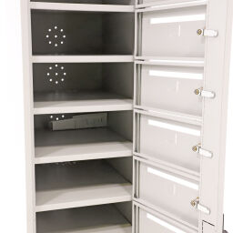 Used warehouse cabinets mail cabinet 10 doors (cylinder lock)