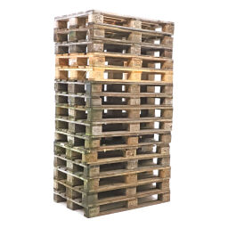 Used pallet batch offer 4-sided