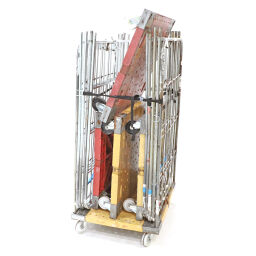 Used 2-sides input gates + 2 nylon tensioning belts