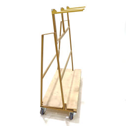 Used glass/plate container glass/plate trolley one-side loading