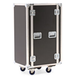 Transportkoffer flightcase dubbele deur