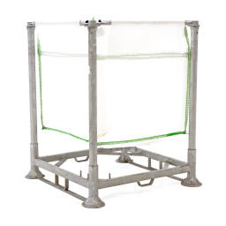 Used big bags rack mobile storage rack suitable for stanchions 60.3