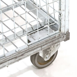 Used order picking trolley with 1 shelve (detachable)