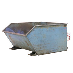 Used automatic tilting automatic tilting container with insertion sleeves