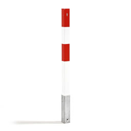 Used barriers bumper protection removable protective pole with cylinderslot - ø 70 mm