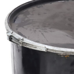 Used wide neck drum, 200 litres