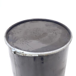 Used wide neck drum, 200 litres