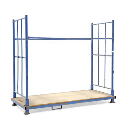 Used stacking rack fixed construction foldable construction stackable detachable side wall