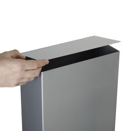 Waste bin steel waste pin wall mounted bin