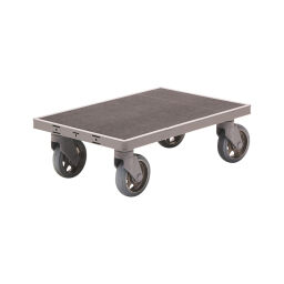 Dollies dollies for furniture  4 swivel wheels non-striping rubber 130 mm 