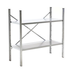 Static shelving rack modular shelving system module a