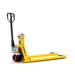 Used hand pallet truck with weighing system lifting height 85-200 mm