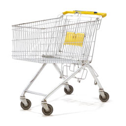 Used shopping trolley 4 castor wheels