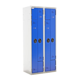 Used warehouse cabinets wardrobe 4 doors (cylinder lock)